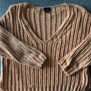 Oversized Marigold Chenille Sweater